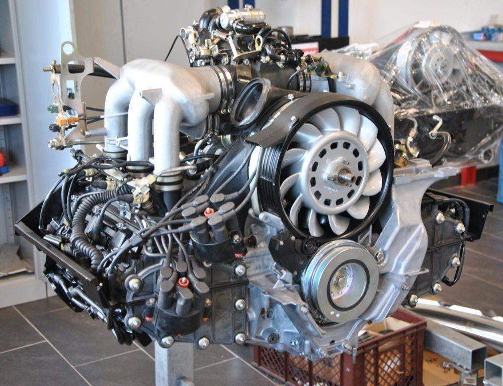 Motorrevision 964 mit leichtem Upgrade