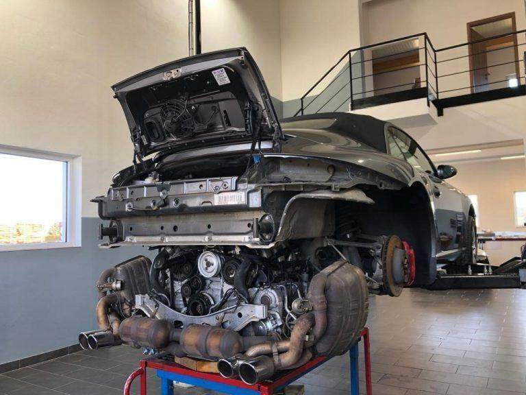Motorinstandsetzung Porsche 997 mit Leistungssteigerung