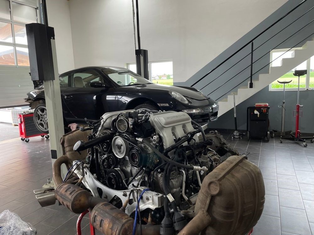 Motorüberholung Porsche 997