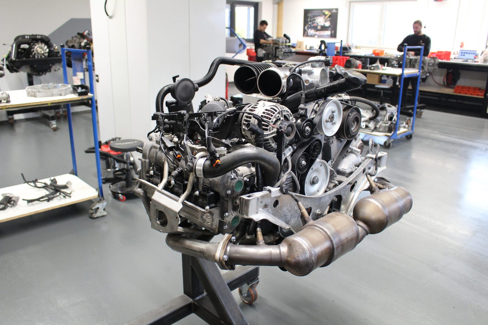 Porsche 997 Motorinstandsetzung mit Hubraumerweiterung auf 3.8l