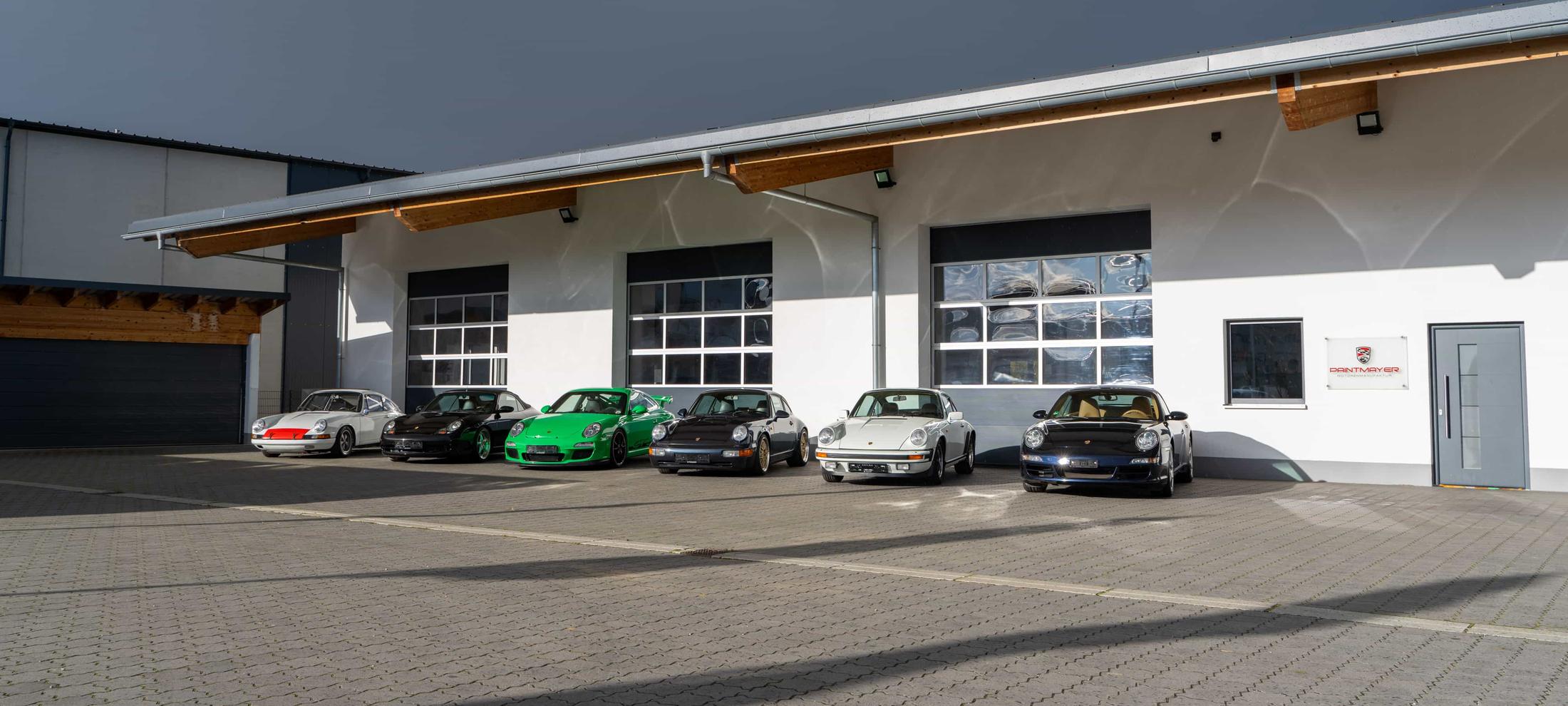 Betriebsgebäude der Paintmayer Motorenmanufaktur