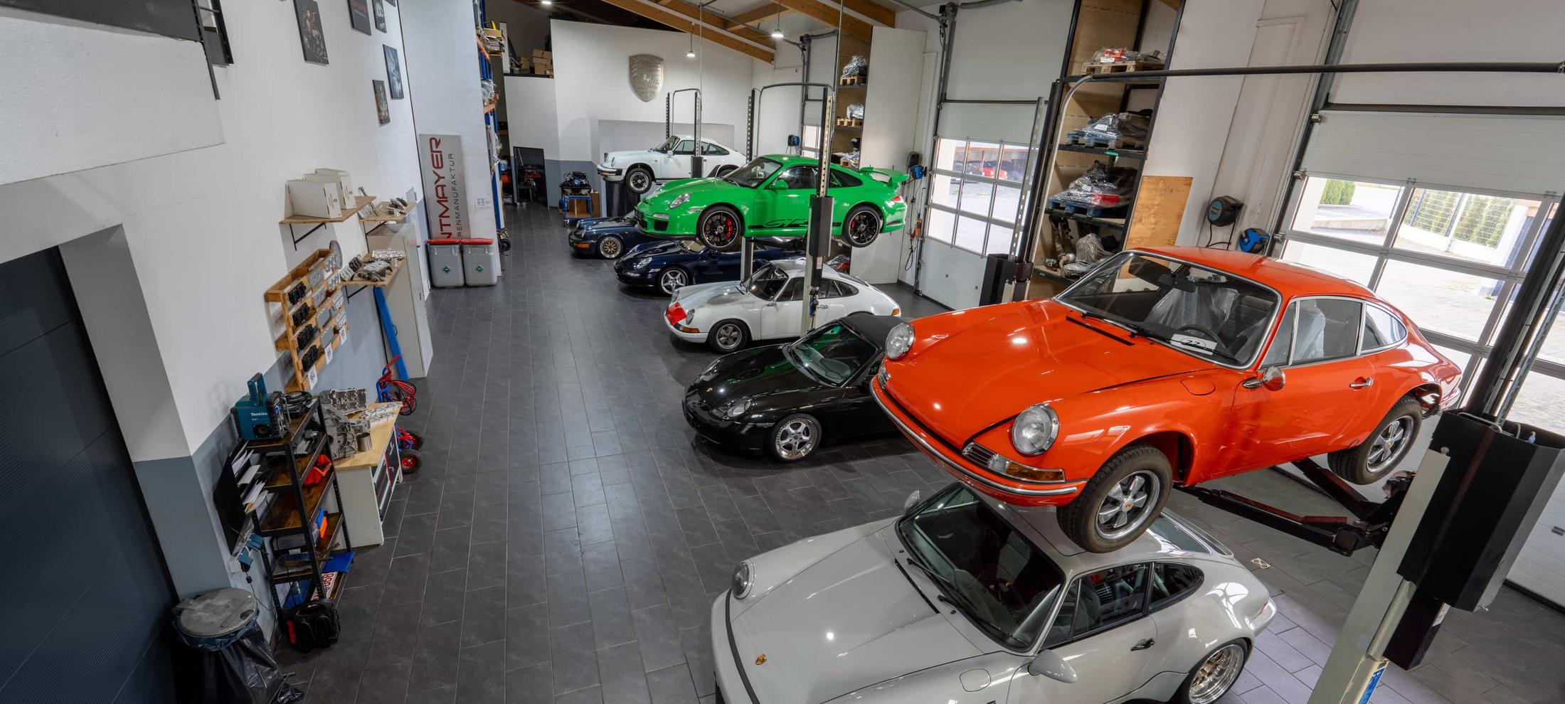 Porsche-Projekte der Paintmayer Motorenmanufaktur