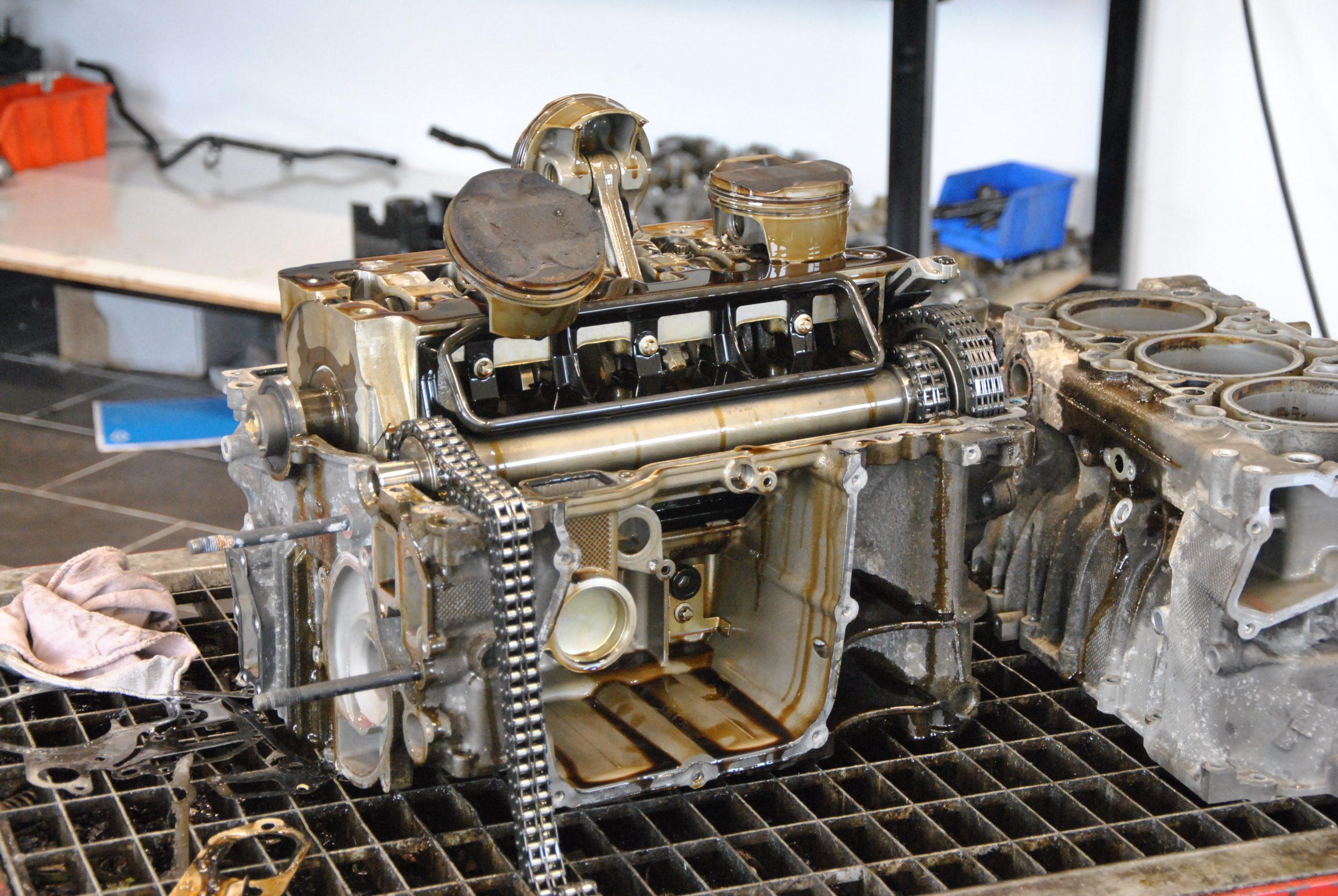 Schadensbilder Porsche Motorschaden 996 / 997