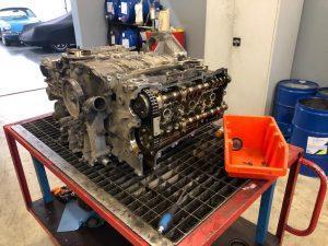 porsche 996 motor zerlegen