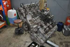 porsche 930 turbo motor undicht