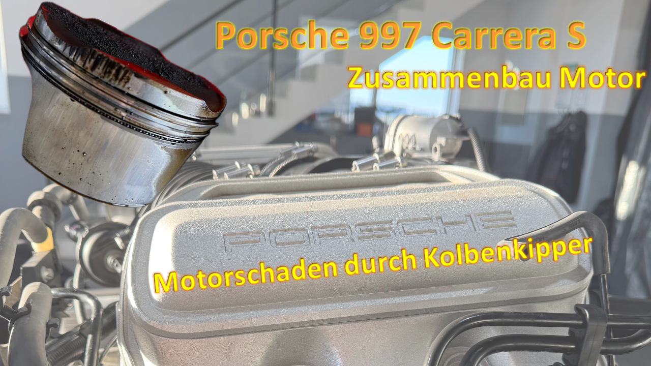 Motorinstandsetzung Porsche 997 – Zusammenbau Motor