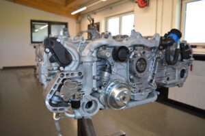 porsche werkstatt massing