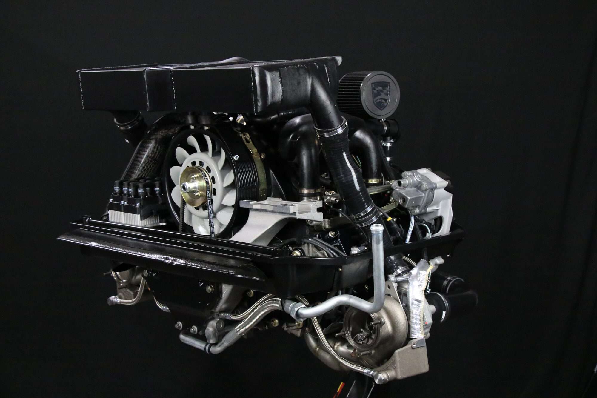 Porsche 964 Biturbo Boxermotor im WTL mit über 600 PS – Komplettaufbau von Paintmayer