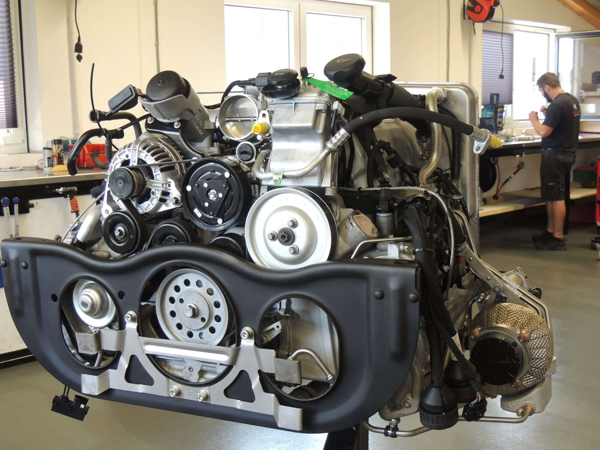 Porsche 997 Turbo Boxermotor mit über 1000 PS – Hochleistungs-Motorenbau von Paintmayer