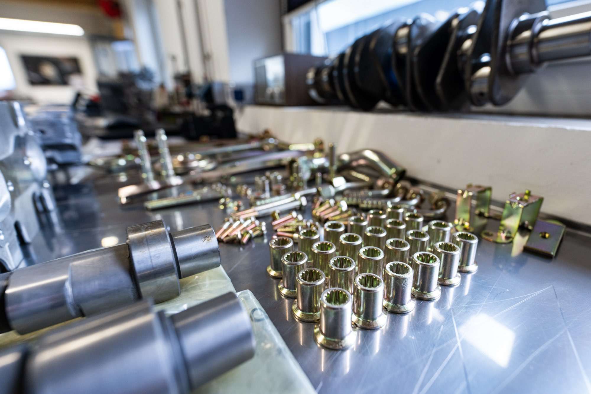 Porsche 356 Motorverblechung pulverbeschichtet und galvanisch verzinkt in Manufakturqualität